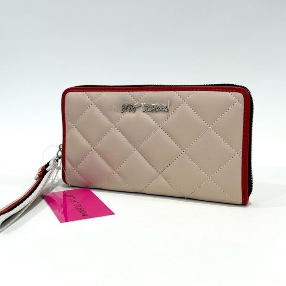 Betsey Johnson Quilted Continental Wallet